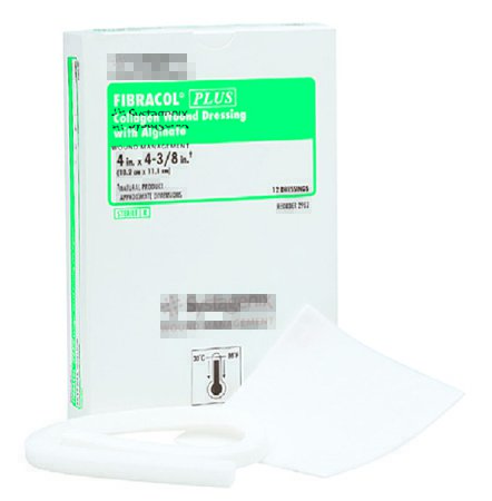 Systagenix Wound Management Fibracol Plus Collagen Dressing Collagen Dressing Collagen / Alginate 2 X 2 Inch - 2981