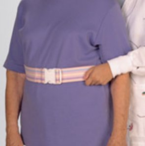 Posey Gait Belt Up to 52 Inch Navy Blue Sturdy Cotton - 6528Q