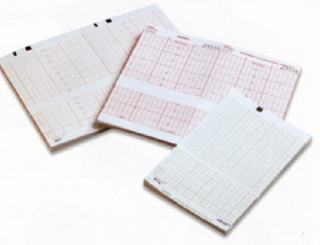 Cardinal Medi-Trace Fetal Monitor Recording Paper Thermal 150 mm X 14.94 Meter Fan-Fold Green Grid - 30791761