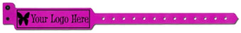 Precision Dynamics SuperBand Identification Band Superband Write On Wristband Permanent Snap Without Legend - 460P-37-PD