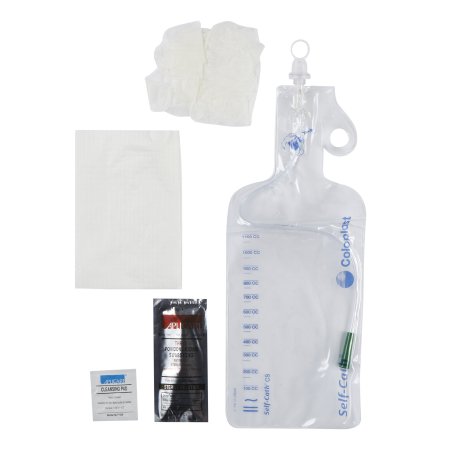 Self-Cath - Intermittent Closed System Catheter Kit Straight Tip 14 Fr. Without Balloon Lubricated PVC - 1014