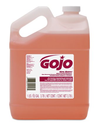 GOJO Gojo Spa Bath Shampoo and Body Wash 1 gal. Jug Herbal Scent - 9157-04