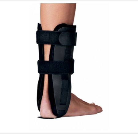 DJO Surround FLOAM Stirrup Ankle Support Medium Hook and Loop Closure Left or Right Foot - 79-81195