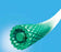 Ethibond - Suture with Needle Nonabsorbable Coated Green Suture Braided Polyester Size 3 - 0 30 Inch Suture 1-Needle 26 mm Length 1/2 Circle Taper Point Needle - X832H