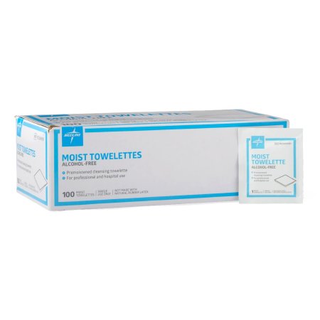Med Nap - Personal Wipe Individual Packet BZK (Benzalkonium Chloride) Scented 100 Count - MDS094181
