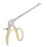 Gynex - Biopsy Punch Forceps Kevorkian 20 cm Length Shaft Surgical Grade Stainless Steel NonSterile Tip-Locking Tab 3 X 9 mm Bite - 1029