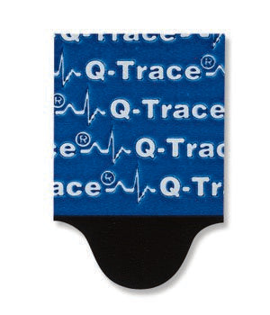 Q-Trace - ECG Snap Electrode Resting Radiolucent Foam Backing 100 per Pack - 31433538-