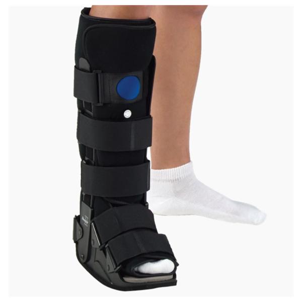 Deroyal Industries Inc Walker Pacesetter Standard Foot/Ankle Adult Black Size X-Large Each - 15780067