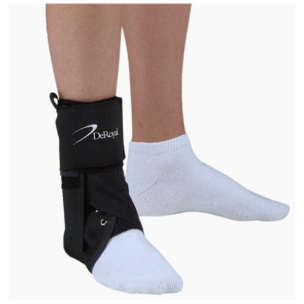 Deroyal Industries Inc Brace Sports 14-15" Ankle Nylon 14-15" Black Size X-Large Universal Ea - 15600008