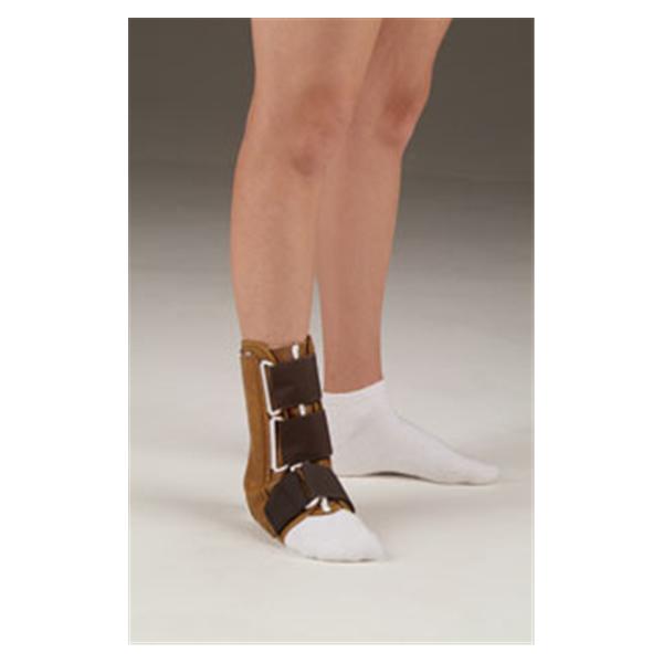 Deroyal Industries Inc Splint Ankle Leatherette/Flannel/Metal Size Medium Universal Ea - 4002-02