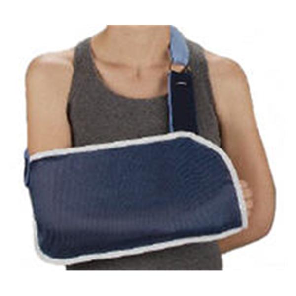 Deroyal Industries Inc Sling Cradle Stat Adult Arm Denim Blue Size Small Ea - 8066-52