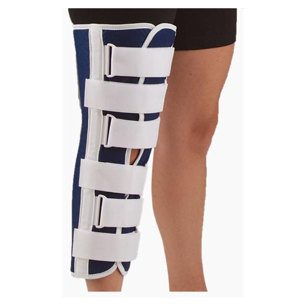 Deroyal Industries Inc Immobilizer Sized Adult Knee Canvas Blue Size 19" Medium Ea - 1020197