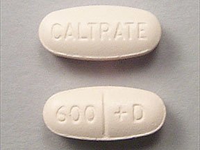 Caltrate 600 + D - Joint Health Supplement Calcium Citrate / Vitamin D 600 mg - 200 mg Strength Tablet 60 per Bottle - 00005550919
