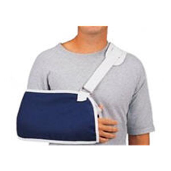 Deroyal Industries Inc Sling Immobilizer Custom Arm Canvas 5.5X12.5" Navy Size Small Ea - 8002-02