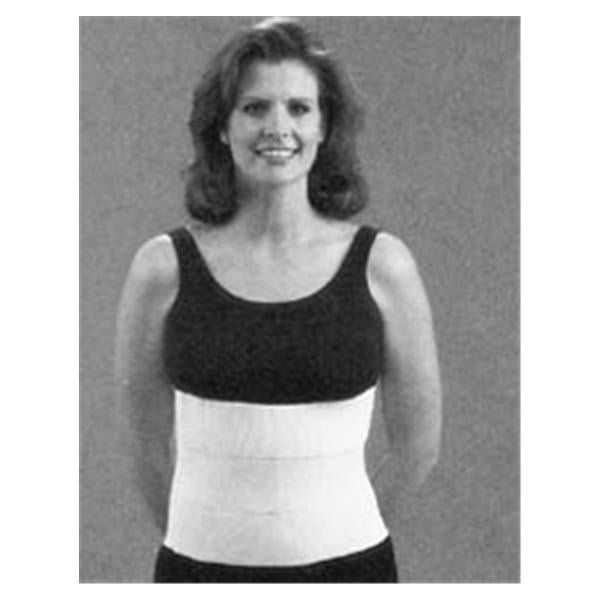 Deroyal Industries Inc Binder Elastic Premium Abdominal Three Panel White Size 9" Small Ea - 13991000