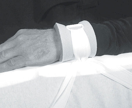 Medline - Wrist / Ankle Restraint One Size Fits Most Hook and Loop / D-Ring Closure 2-Strap - NON243074