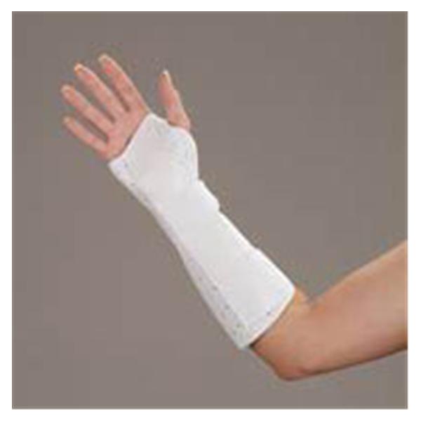 Deroyal Industries Inc Splint Adult Wrist Leatherette White Size 8" Large Right Ea - 8745-04