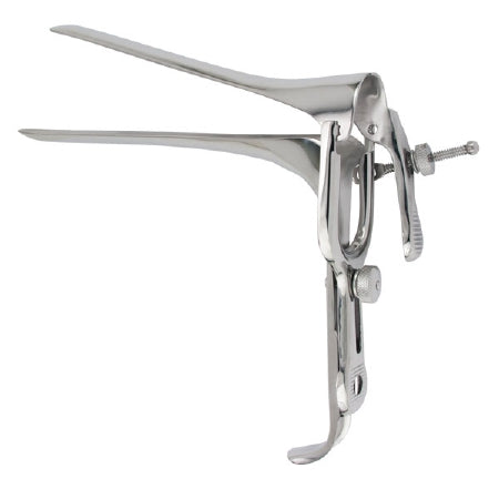 Miltex Vantage Vaginal Speculum Pederson NonSterile Floor Grade Stainless Steel X-Long Double Blade Duckbill Reusable Without Light Source Capability - V930-61