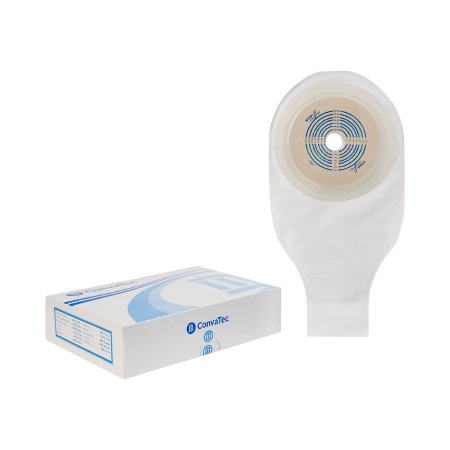 ActiveLife - Colostomy Pouch One-Piece System 12 Inch Length 3/4 to 2-1/2 Inch Stoma Drainable Flat, Trim to Fit - 400598