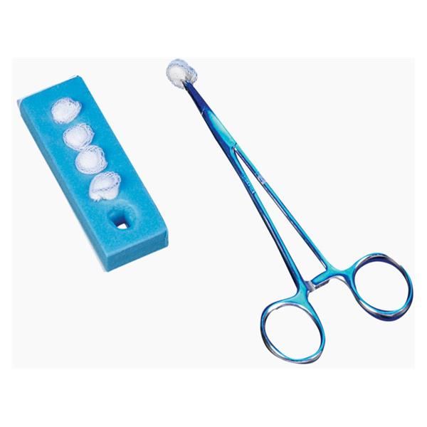 Deroyal Industries Inc Sponge Peanut Cotton 3/8" Round #5 X-Ray Detectable Sterile Lf 50/Case - 30-106