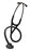 3M Littmann Master Cardiology Cardiology Stethoscope Black 1-Tube 27 Inch Tube Single Head Chestpiece - 2160