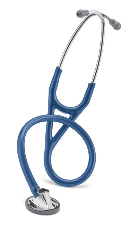 3M Littmann Master Cardiology - Cardiology Stethoscope Blue 1-Tube 27 Inch Tube Single Head Chestpiece - 2164