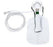 Teleflex Medical Oxygen Mask Under the Chin Style Pediatric User One Size Fits Most Adjustable Nose Clip / Elastic Strap - 1000