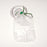Teleflex Medical Oxygen Mask Under the Chin Style Pediatric User One Size Fits Most Adjustable Nose Clip / Elastic Strap - 1000