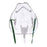 Hudson RCI - Oxygen Mask Standard Style Adult One Size Fits Most Adjustable Head Strap / Nose Clip - HUD1040