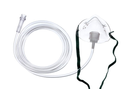 Teleflex Medical Oxygen Mask Under the Chin Style Pediatric User One Size Fits Most Adjustable Nose Clip / Elastic Strap - 1000