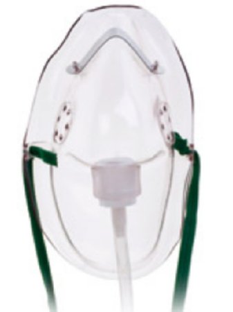 Hudson RCI - Oxygen Mask Elongated Style Adult One Size Fits Most Adjustable Head Strap / Nose Clip - HUD1049