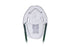Teleflex Medical Aerosol Face Mask Elongated Style Adult User One Size Fits Most Adjustable Nose Clip / Elastic Strap - 1083