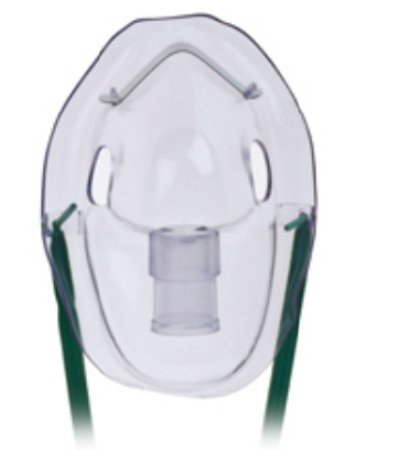Teleflex Medical Aerosol Face Mask Elongated Style Pediatric User One Size Fits Most Adjustable Nose Clip / Elastic Strap - 1085