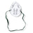 Hudson RCI - Aerosol Mask Elongated Style Pediatric Adjustable Head Strap / Nose Clip - HUD1085