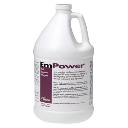 EmPower - Dual Enzymatic Instrument Detergent Liquid Concentrate 1 gal. Jug Fresh Scent - 10-4100