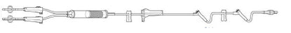 Baxter Interlink Administration Set 10 Drops / mL Drip Rate 100 Inch Tubing 2 Ports - 2C6714