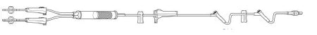 Baxter Interlink Administration Set 10 Drops / mL Drip Rate 100 Inch Tubing 2 Ports - 2C6714