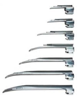 Sun Med Laryngoscope Blade Miller American Style Size 3 Medium Adult - 5-5062-03