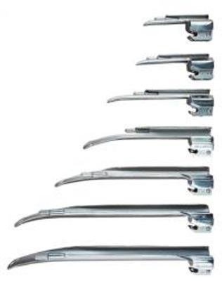 Sun Med - Laryngoscope Blade Miller American Type Size 3 Medium Adult - 5-5062-03