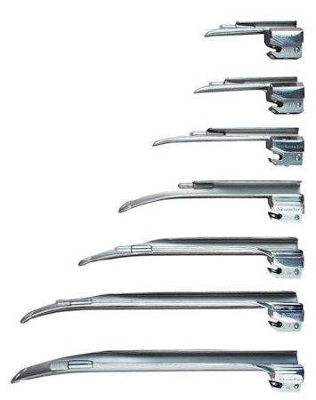 Sun Med Laryngoscope Blade Miller American Style Size 4 Large Adult - 5-5062-04