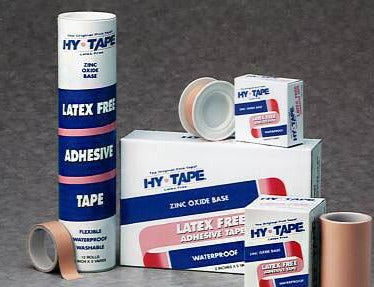 Hy-Tape International Hy-Tape Medical Tape Waterproof Zinc Oxide-Based Adhesive 2 Inch X 5 Yard Pink NonSterile - 120LF