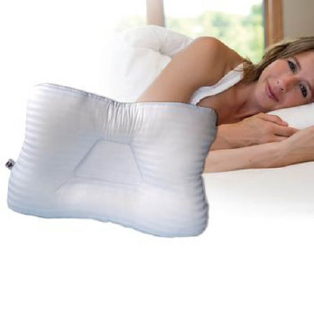 Patterson Medical Supply Tri-Core Orthopedic Pillow Medium 16 X 24 Inch White Reusable - 796301
