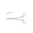 Miltex-Integra Forcep Heaney Meister-Hand 8-1/2" Longitudinal Serrated Curved 1Tth Ss Ea - MH30-1716