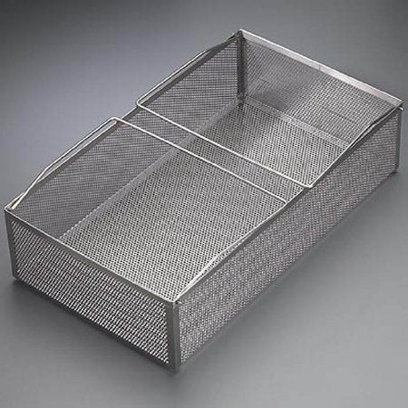 Sklar - Instrument Basket Stainless Steel 4 X 9-1/2 X 16 Inch - 10-1733