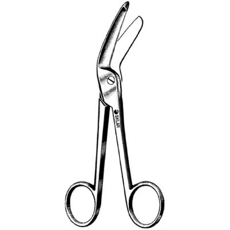 Sklar Sklar Utility Scissors Hercules 7-1/2 Inch Length OR Grade Stainless Steel Finger Ring Handle Blunt/Blunt - 11-1297