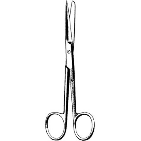 Sklar Sklar Operating Scissors Deaver 5-1/2 Inch Length OR Grade Stainless Steel Finger Ring Handle Straight Sharp/Blunt - 14-1155