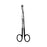 Sklarhone - Dissecting Scissors Metzenbaum-Nelson 9 Inch Length OR Grade Stainless Steel NonSterile Finger Ring Handle Curved Blunt Tip / Blunt Tip - 15-3315