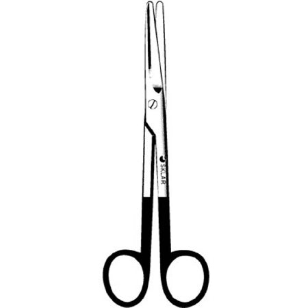 Sklar Sklarhone Dissecting Scissors Mayo 5-1/2 Inch Length OR Grade Stainless Steel NonSterile Finger Ring Handle Straight Blunt/Blunt - 15-3325