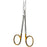 Sklar Edge - Iris Scissors 4-1/2 Inch Length OR Grade Stainless Steel / Tungsten Carbide NonSterile Finger Ring Handle Straight Sharp Tip / Sharp Tip - 16-2405