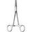 Sklar Sklar Forceps Lahey 5-1/2 Inch Surgical Grade Stainless Steel NonSterile Ratchet Lock Finger Ring Handle Straight Serrated Tip - 17-3255
